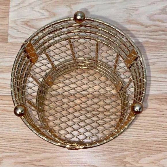 Golden utensils pot - Picture 3 of 4